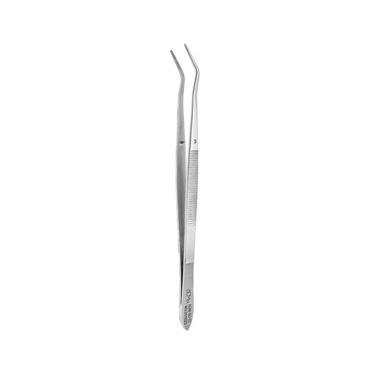 Merriam Tweezer, curved dressing forceps